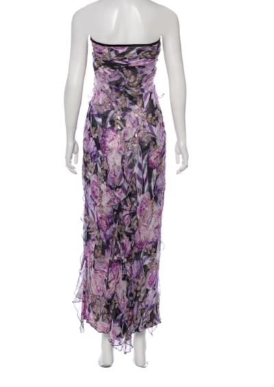 dvf lavender dress