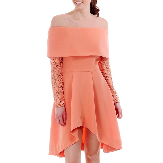 8th Sign Coral Dress