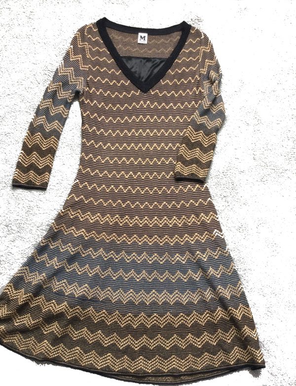 Missoni knit dress copy