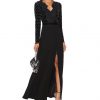 Self Portrait velvet Maxi