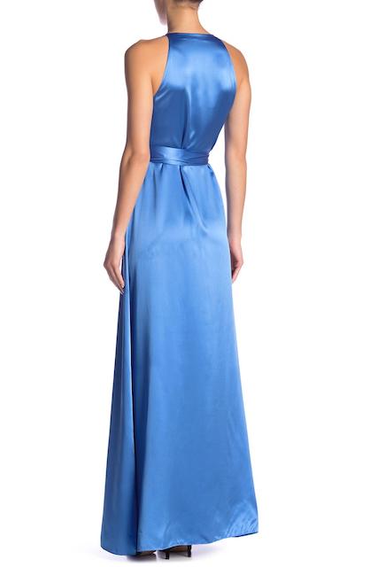 DVF blue dress