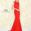 MacDuggal red vintage full lenght