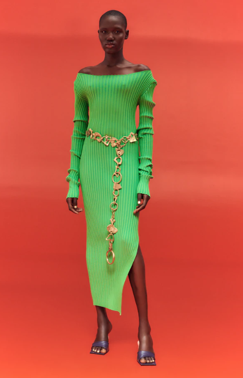 Solace London Green dress