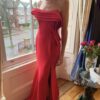Black tie dress rental red wave NB
