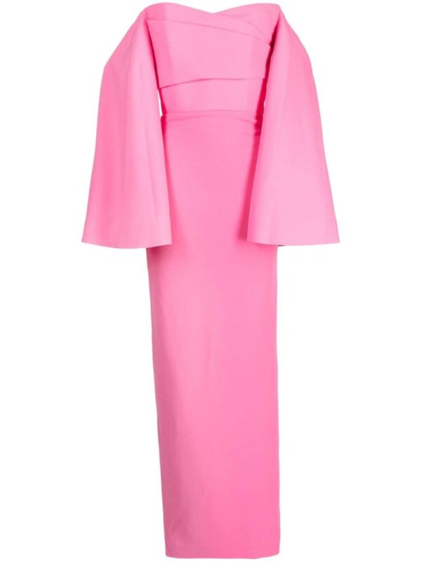 Solace London Eliana Wide pink dress rental