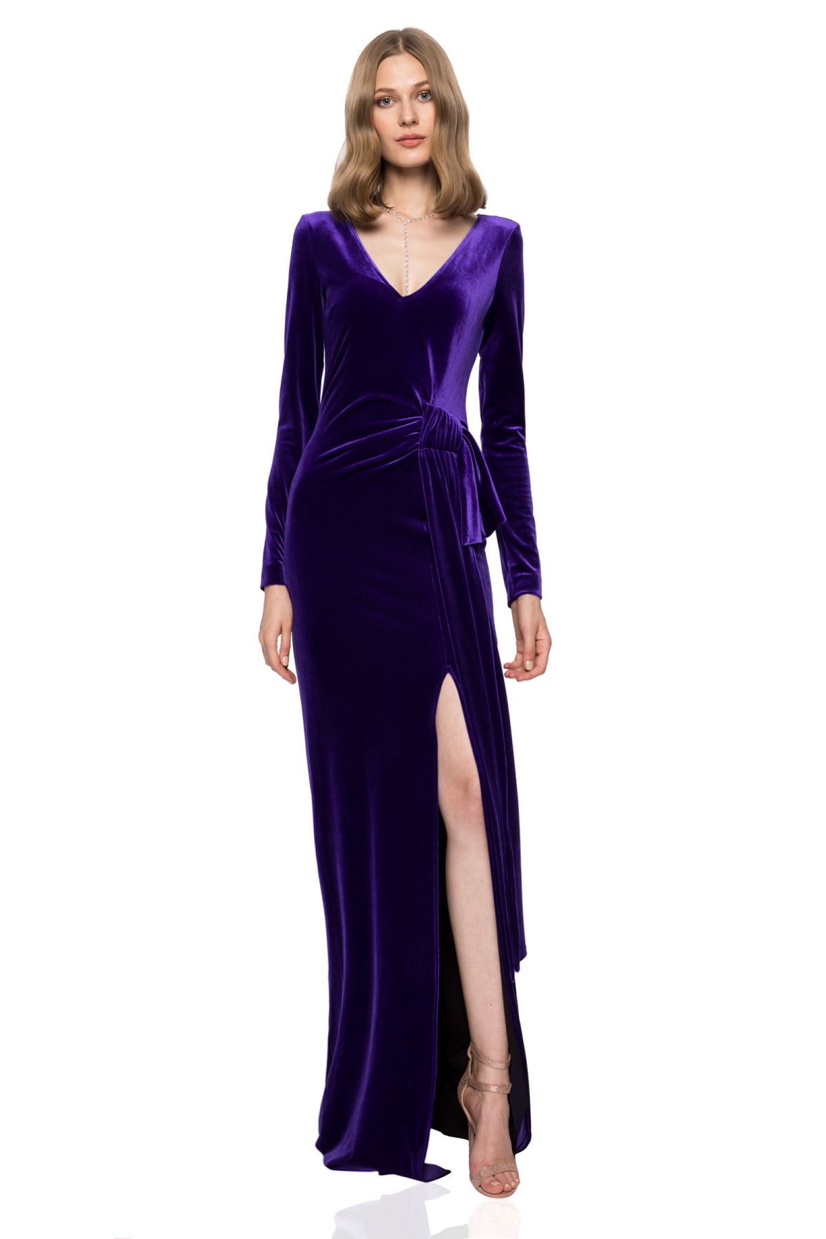 Nissa velvet gown