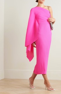 Solace London Pink Shoulder Dress