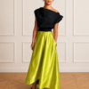 Só by Rhoda Black top Lime Top