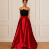 Só by Rhoda Red castle dress