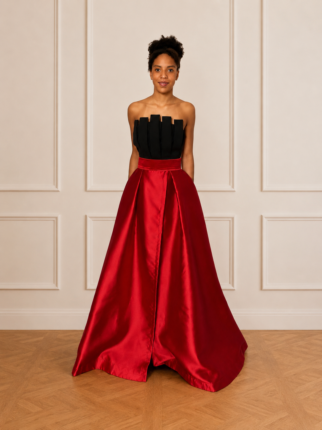 Só by Rhoda Red castle dress